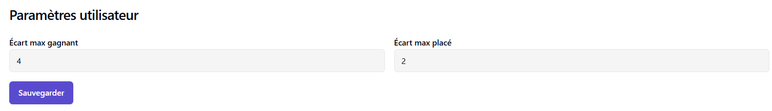 Ecran Matchs